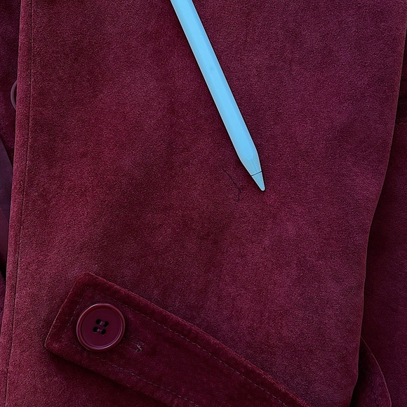 Red Suede Jacket - Picture 9 of 14